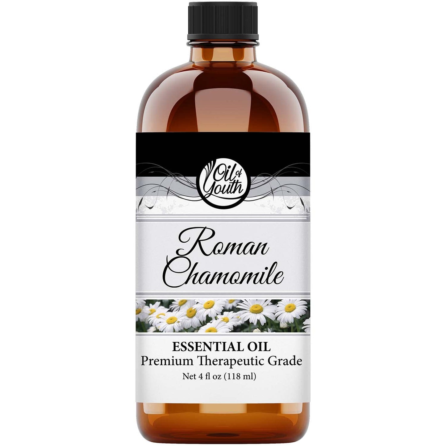 Oil of Youth Roman Chamomile Essential Oil 4oz – Therapeutic Grade