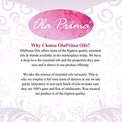Ola Prima Rosemary Essential Oil – Pure 8 oz Rosemary Oil (Therapeutic Grade)