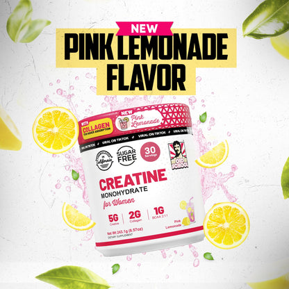 Old School Labs 5g Creatine Monohydrate — Collagen & BCAA for Women
