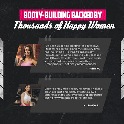 Old School Labs Creatine for Women – Post-Workout Supplement, 30 Servings