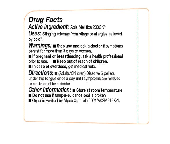 OLLOIS Apis Mellifica 200ck – Organic, Lactose-Free Homeopathic Medicine (Pack of 3)