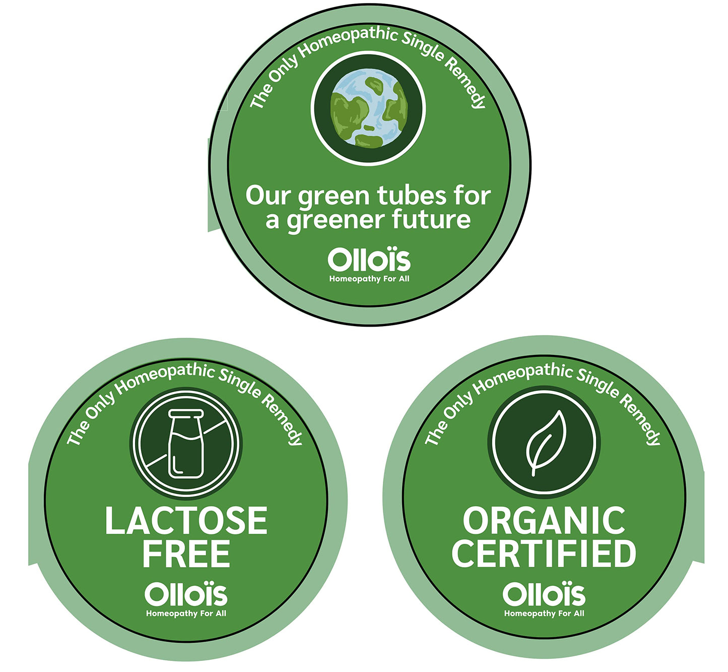 OLLOIS Ruta Graveolens 200ck - Organic, Lactose-Free Homeopathic Medicine, 80 Pellets (Pack of 1)