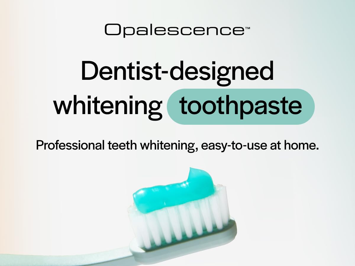 Opalescence Whitening Toothpaste Original Formula (Pack of 3) - Mint, Gluten Free - 4.7 oz - TP-5166-3