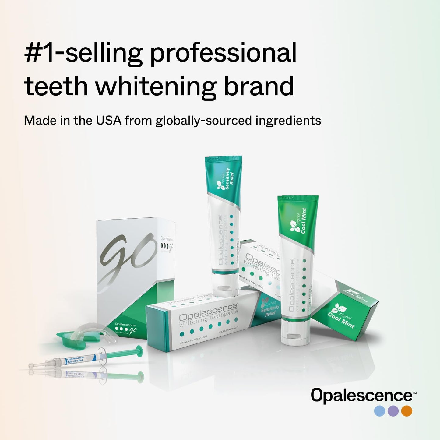 Opalescence Teeth Whitening Strips – 12 Treatments, 10% Hydrogen Peroxide, Enamel Safe