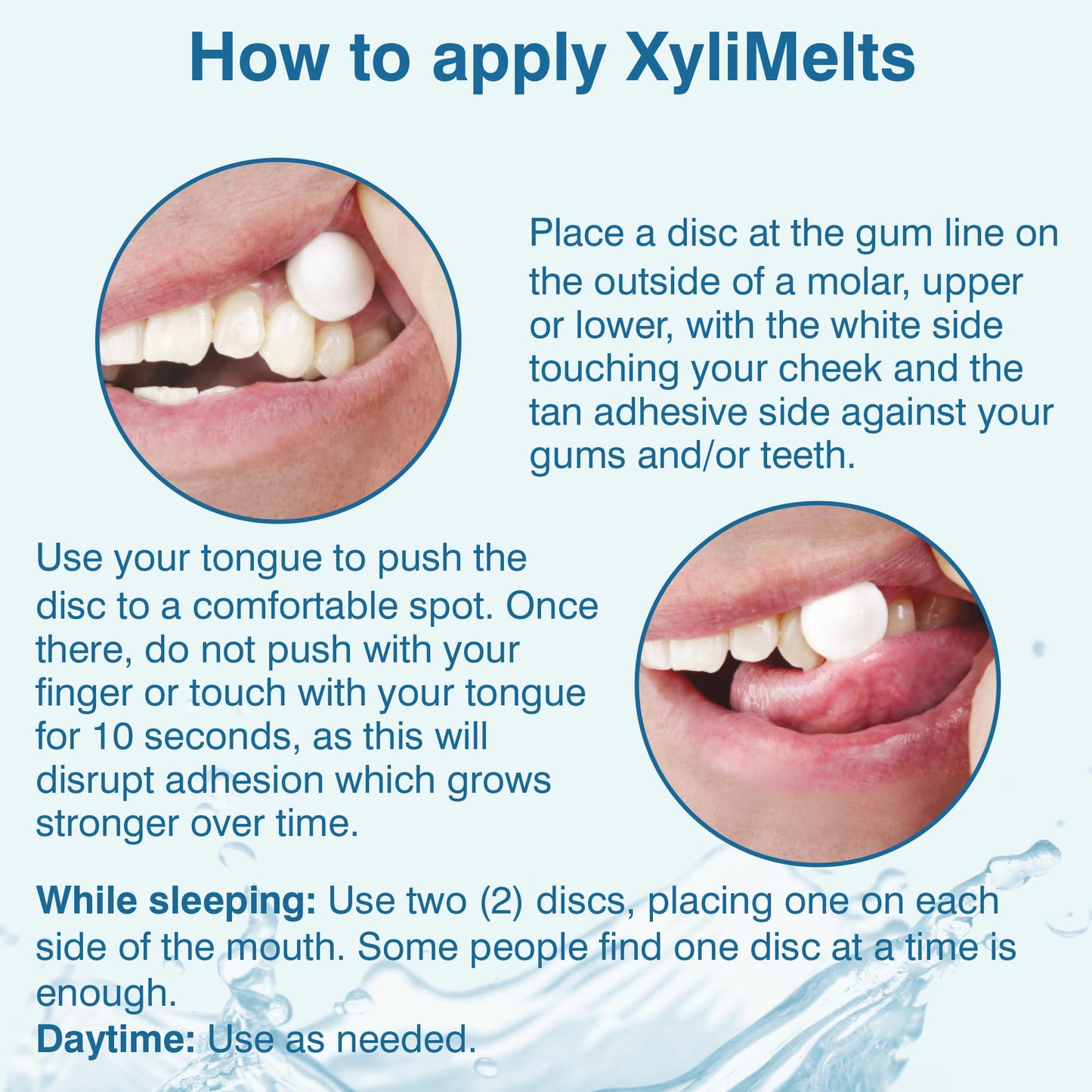Oracoat XyliMelts Dry Mouth Discs – Sugar Free with Xylitol, Mint, 230 Count, 8-Hour Relief