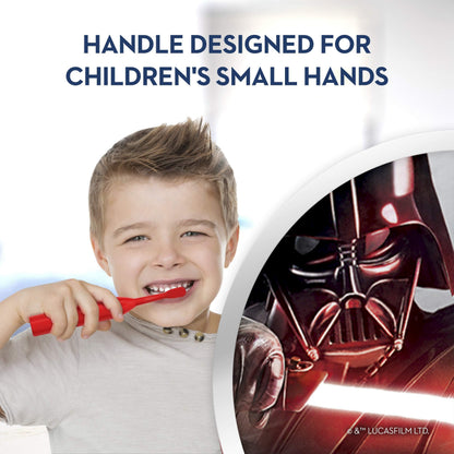 Oral-B Kids Battery-Powered Star Wars Toothbrush for Ages 3+