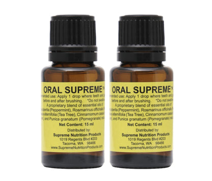 Supreme Nutrition Oral Supreme - Essential Oil Blend 15 ml (Pack of 2)