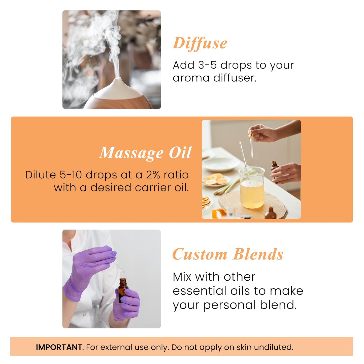 Handcraft Blends Orange Essential Oil – 1 Fl Oz | Pure & Natural