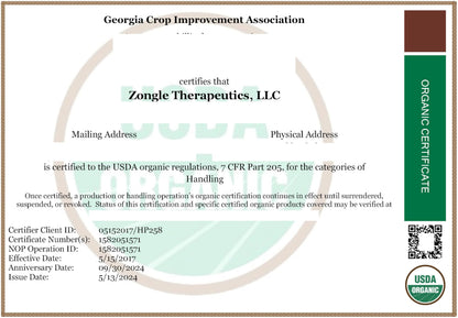 Organic Lemon Essential Oil – 100% Pure, Food Grade, 1 oz | Zongle Therapeutics