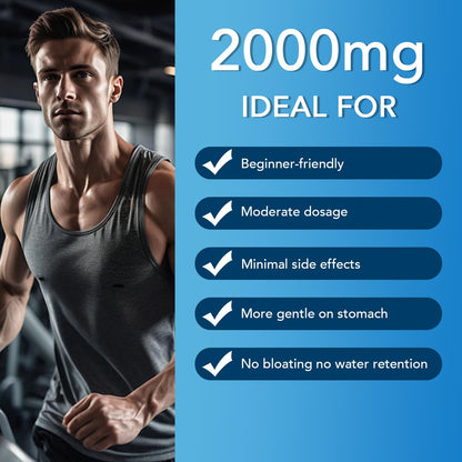Ourui One Creatine HCL Gummies 2000mg – Fast Absorption for Strength & Recovery – Easy-to-Take