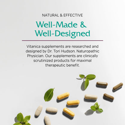 Vitanica Ovum A.M. – Egg Quality Support with Vitamin D3, Alpha Lipoic Acid & CoQ10 (30 Vegan Caps) – Works Best with Ovum P.M.