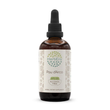PAU d'Arco B120 Alcohol-Free Tincture 4 oz | HerbEra