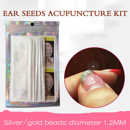 Pddolw Ear Seeds Acupuncture Kit - Relaxation, Easy Application, Durable | 100 Pcs