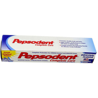 Pepsodent Complete Care Toothpaste Original Flavor 5.5 oz