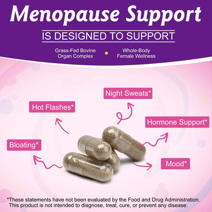 Beef Organ Supplement for Women – Grass-Fed Liver Capsules for Hormone Balance