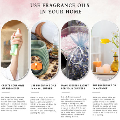 PHATOIL Black Orchid Fragrance Oil – 100ml (3.38 fl oz) for Diffusers, Candles & Soaps
