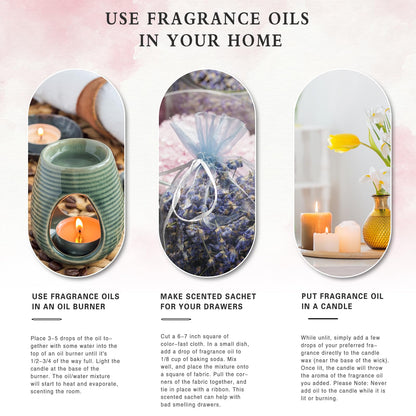PHATOIL Cherry Fragrance Oils – 100ml (3.38 fl oz) for Aromatherapy, Diffusers, Candles & Soaps