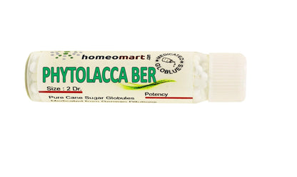 Homeomart.com Phytolacca Berry Homeopathy Pellets (Pills) in 30C Potency, Pack of 2