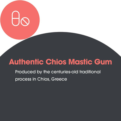 Allergy Research Group Mastic Gum - Chios Matisha GI Health, Hypoallergenic Capsules (60 Count)