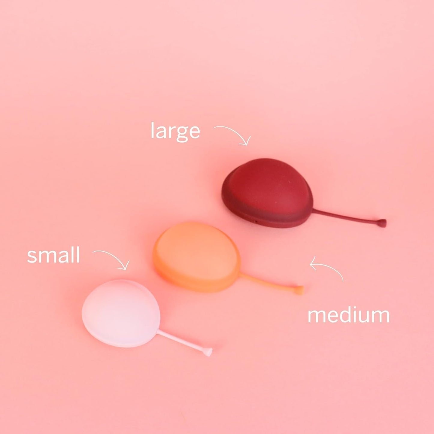 Pixie Menstrual Disc Coral Medium – 12-Hour Wear, Medical-Grade Silicone | Pixie Cup