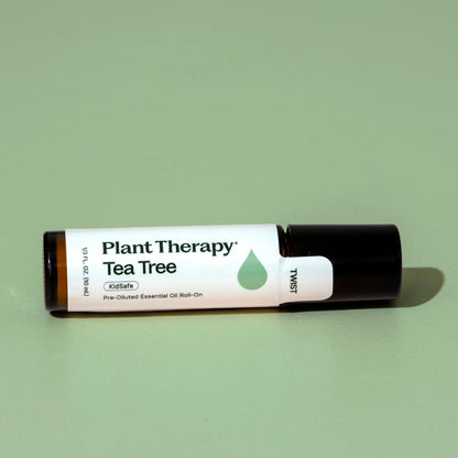 Plant Therapy Tea Tree Essential Oil – 100% Pure, Pre-Diluted Roll-On, 10 mL | Therapeutic Grade