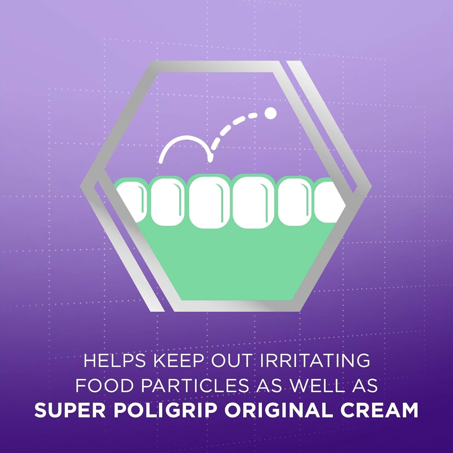 Poligrip Strips 40 Ct – Strong All-Day Denture Adhesive (Value Pack 10)