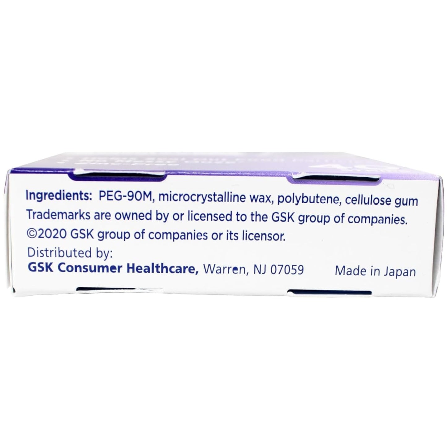 Poligrip Strips 40 Ct – Strong All-Day Denture Adhesive (Value Pack 10)