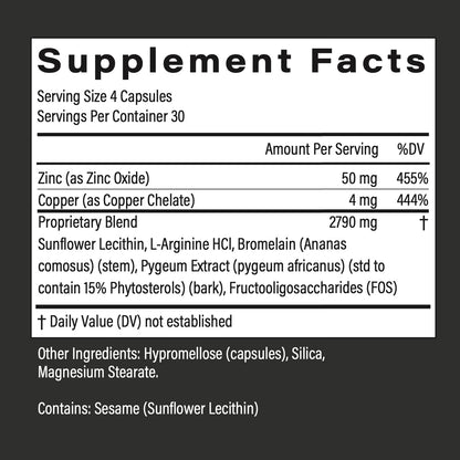 POPSTAR Labs Semen Volume Booster – Doctor Formulated, Vegan & Organic (1 Month)