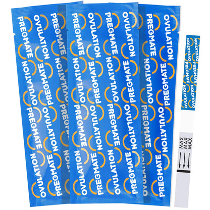 Pregmate 20 Ovulation Test Strips Predictor Kit (20 Count) – Accurate Ovulation Tests & LH Surge Predictor