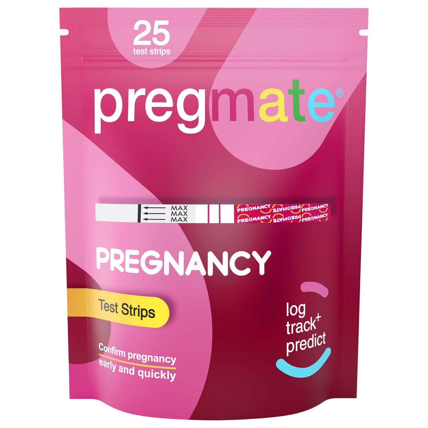 Pregmate 25 Pregnancy Test Strips (25 Count) - Accurate & Sensitive 25 miu/ml