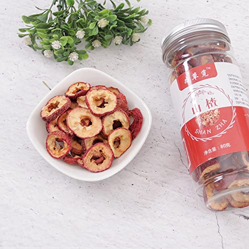 Premium Seedless Dried Hawthorn 80g – Hawthorn Fruit Tea & Chinese Herbal Supplement