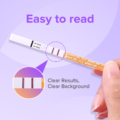 Premom Pregnancy Test Strips – 30 Pack Early Detection Kit with Premom App (iOS & Android)