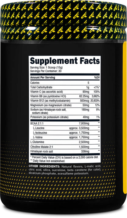 Primaforce Pineapple Mango BCAA Powder – 7000MG, 2:1:1, 30 Servings