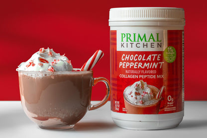 Primal Kitchen Chocolate Peppermint Collagen Peptide Mix – 8.67 oz