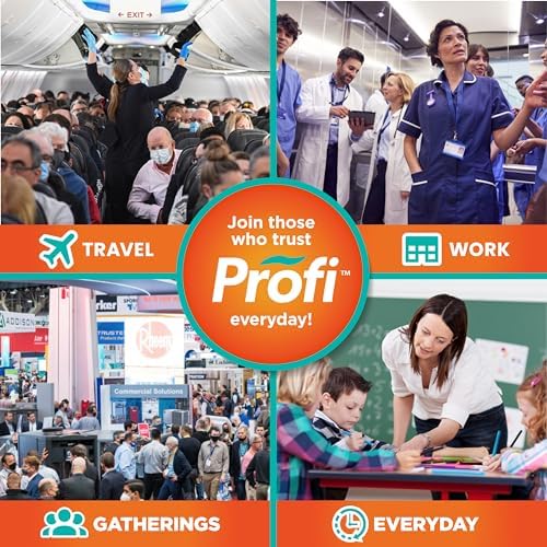 Profi Everyday Nasal Spray – Up to 8 Hours Defense Against Germs & Allergies | 180 Sprays, 0.58 oz | Made in USA