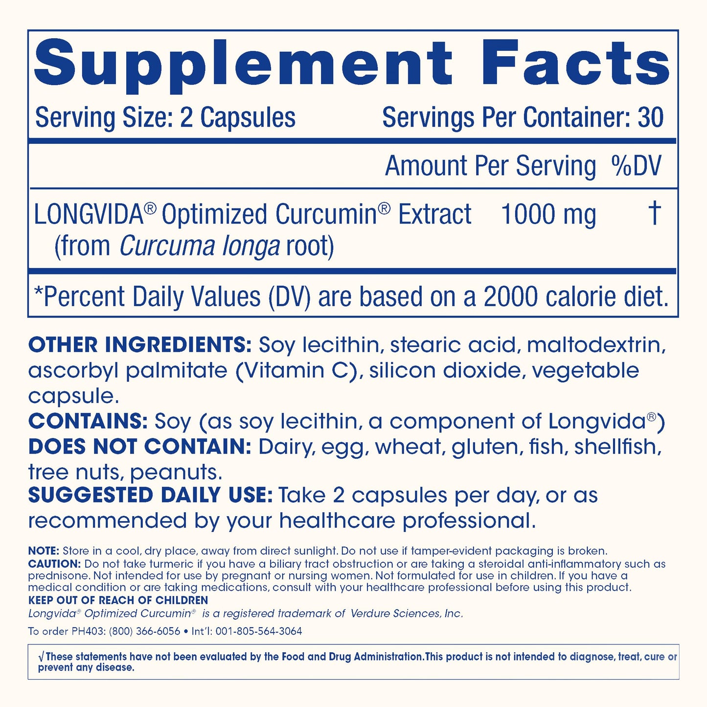 ProHealth Turmeric Curcumin with Longvida – High Bioavailability, 3-Pack (60 Capsules per Bottle)