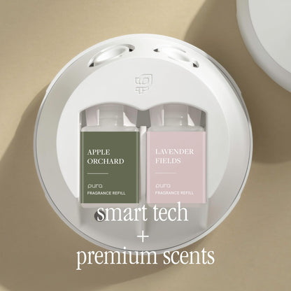 Pura 4 Smart Home Fragrance Starter Set | Apple Orchards & Lavender Fields
