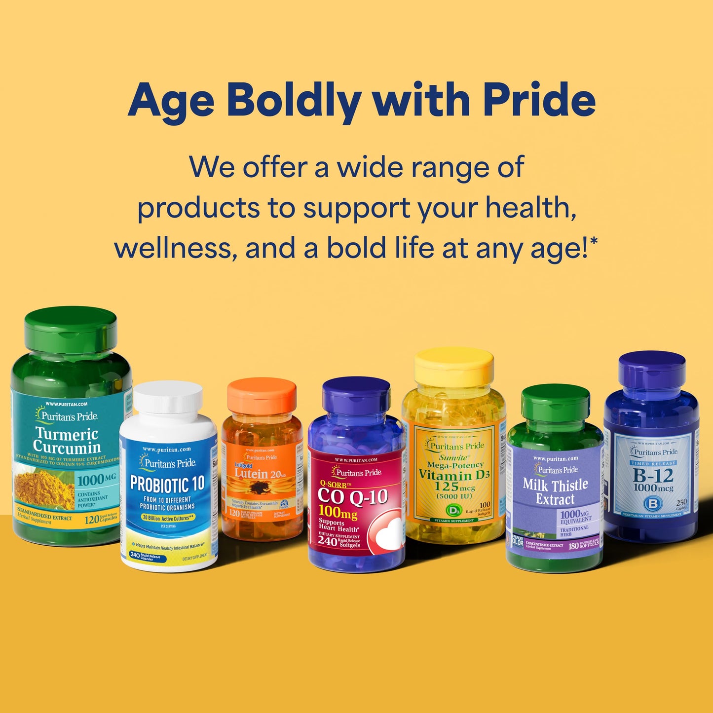 Puritan's Pride Bilberry Fruit Extract 4:1 250 mg (1000 mg) – 180-Count Softgel 2-Pack