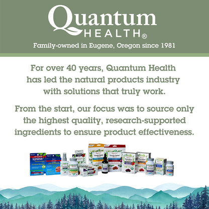 Quantum Health Quercetin+ 750mg Immune Support - 180 Caps