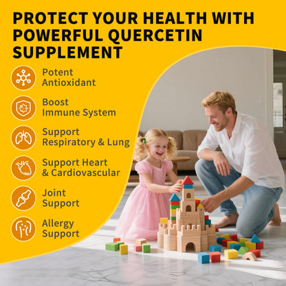 Liposomal Quercetin with Bromelain Liquid Drops – 700mg Quercetin + Bromelain for Immune, Heart & Antioxidant Support