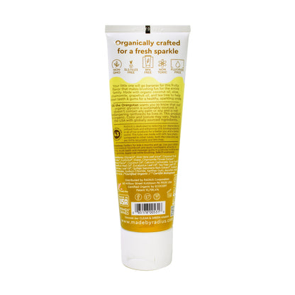 Radius USDA Kids Organic Toothpaste - Coconut Banana 3 oz (Pack of 1)