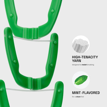 REACH Ultraclean Access Flossers Refill Heads - Fresh Mint, 28 Heads (Pack of 4)