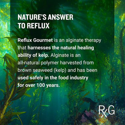 REFLUX GOURMET Vanilla Caramel Rescue — Natural Heartburn Relief, Alginate Therapy, Made in USA