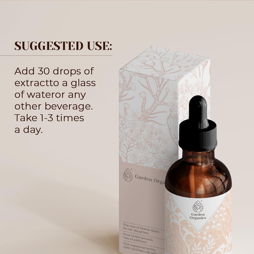 Reishi Organic Alcohol-Free Extract – High-Potency Tincture (2 oz) | USDA Organic