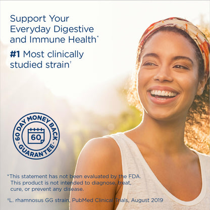 Renew Life Everyday Probiotic 15B CFU – 30 Count | L. rhamnosus GG