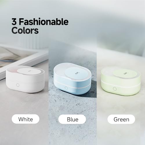 ReO2 Mini Pro Soft Contact Lens Cleaner – Advanced Electrophoresis, Mirror & Tweezers (Green)