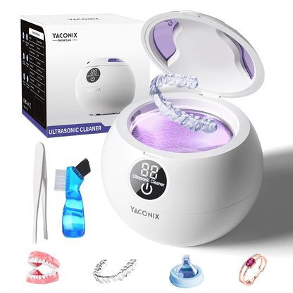 Retainer Cleaner Machine 45kHz Ultrasonic – 200ML, 3 Cleaning Modes