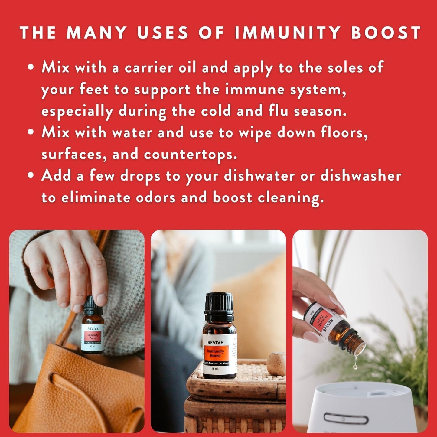 Immunity Boost 10mL Essential Oil Blend | Revive Essential Oils | 100% Pure Therapeutic Grade