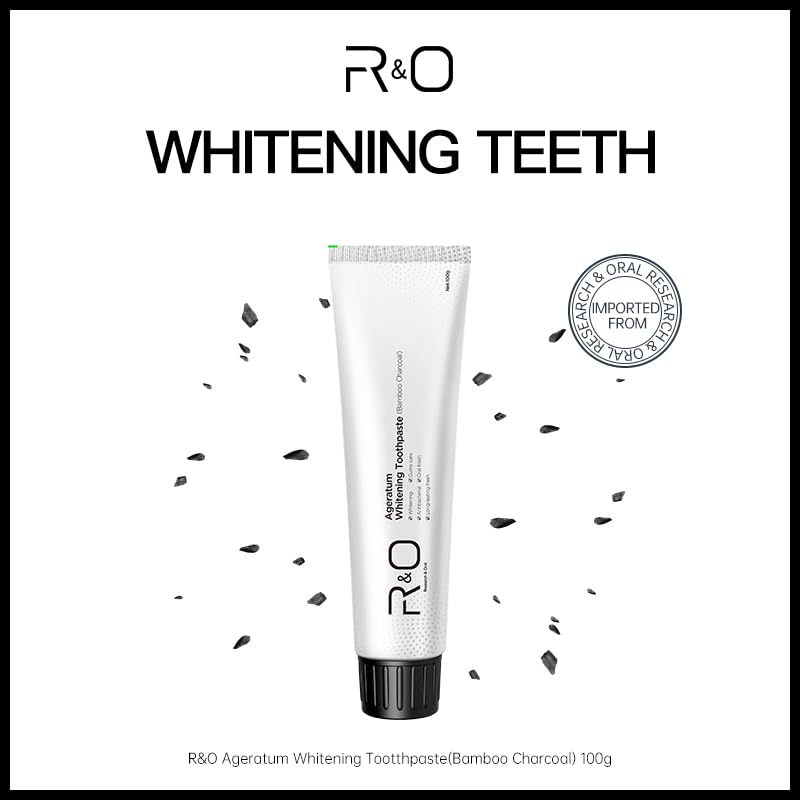 R&O Ageratum Bamboo Charcoal Whitening Toothpaste – 3.53 oz