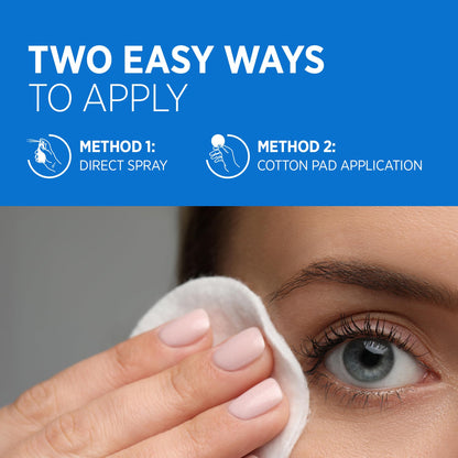 RoyceDerm Stye Eye Spray – Gentle HOCl Eyelid Cleaner with 30 Dry Wipes | No-Rinse Daily Eye Care (3.4 fl oz)